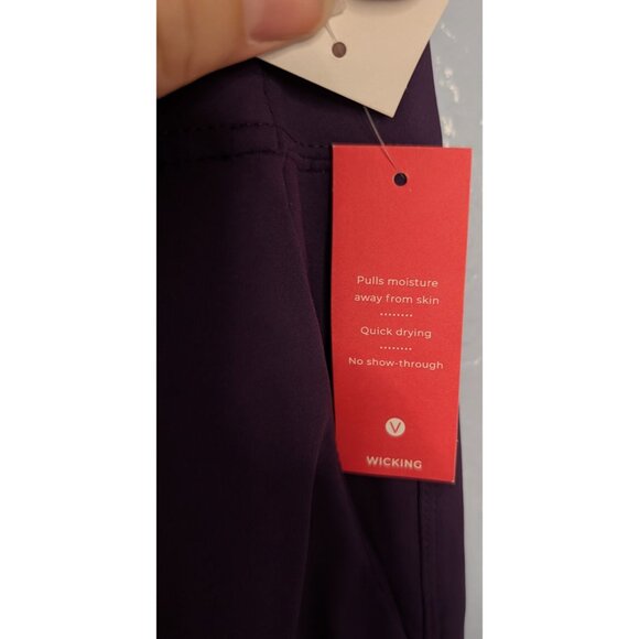 Livi by Lane Bryant Womens Ankle Trousers Purple Size 18/20 Quick-Dry Wicking St - Picture 7 of 10